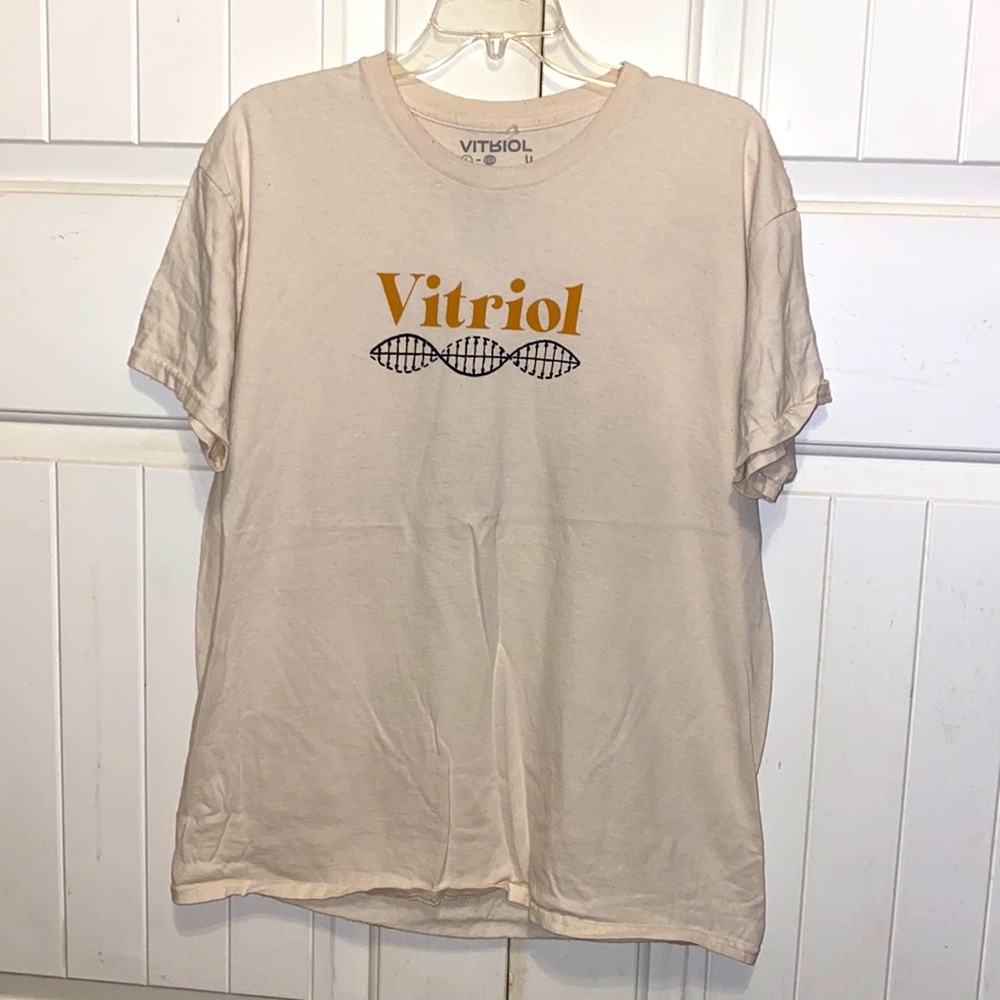 tan vitriol symmetry t-shirt